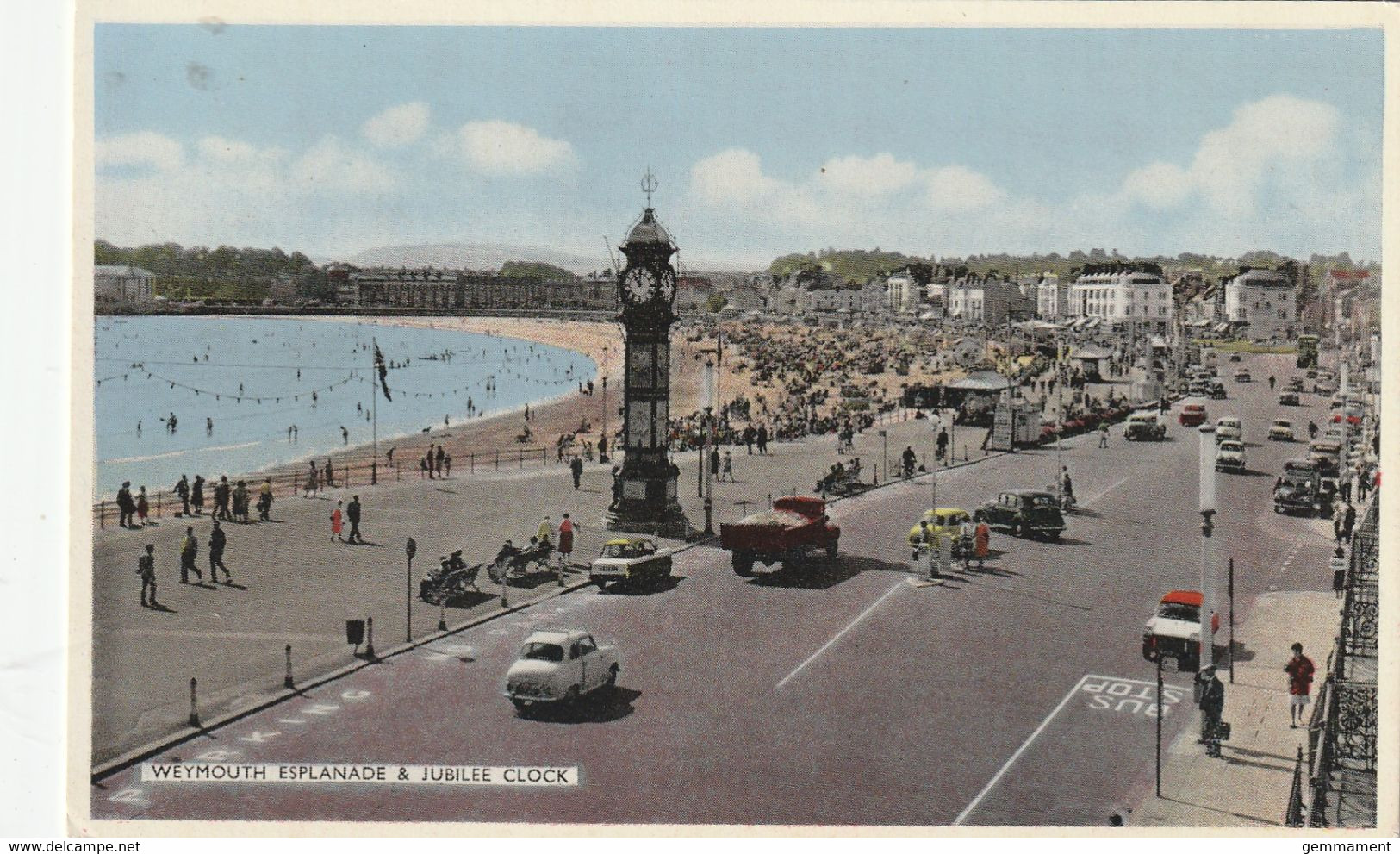 WEYMOUTH  ESPLANADE @ JUBILEE CLOCK - Weymouth