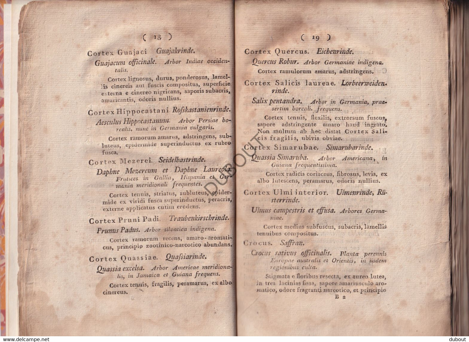 Pharmacopee: Pharmacopoea Borussica - Editio Tertia - 1813 - Berlin  (S299) - Anciens