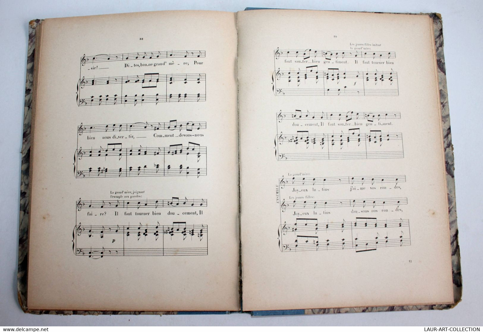 L'ECHO DES FAUVETTES CHANT AVEC ACCOMPAGNEMENT DE PIANO, BAUDRY / FONTBONNE 1891 / ANCIEN LIVRE DE COLLECTION (2301.421) - Strumenti A Tastiera