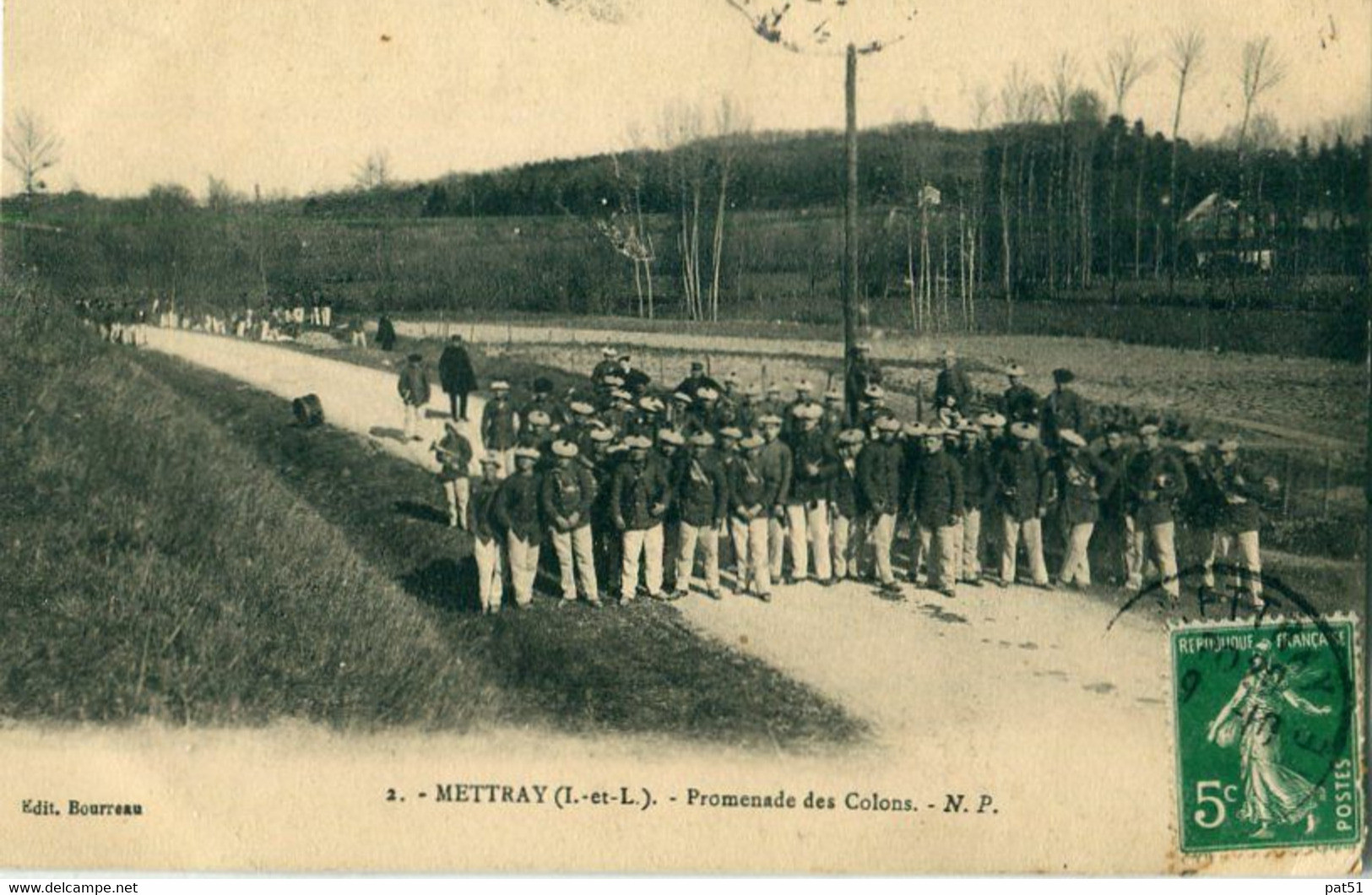 37 - Mettray : Promenade Des Colons - Mettray