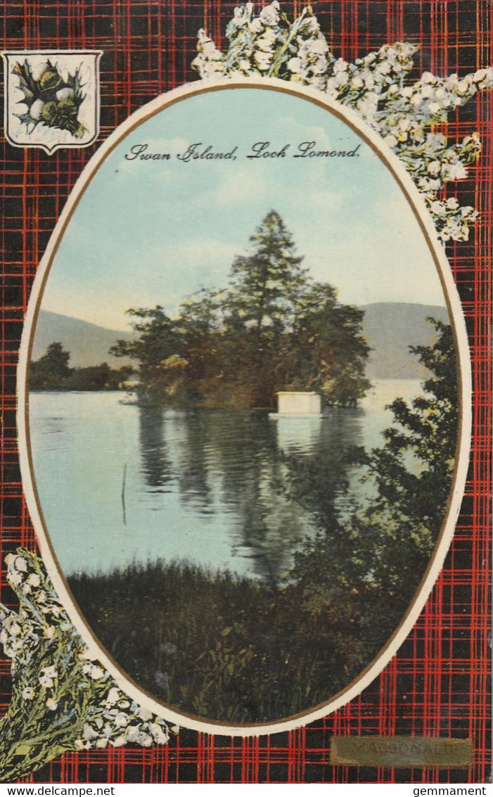 LOCH LOMOND  - SWAN ISLAND - Dunbartonshire