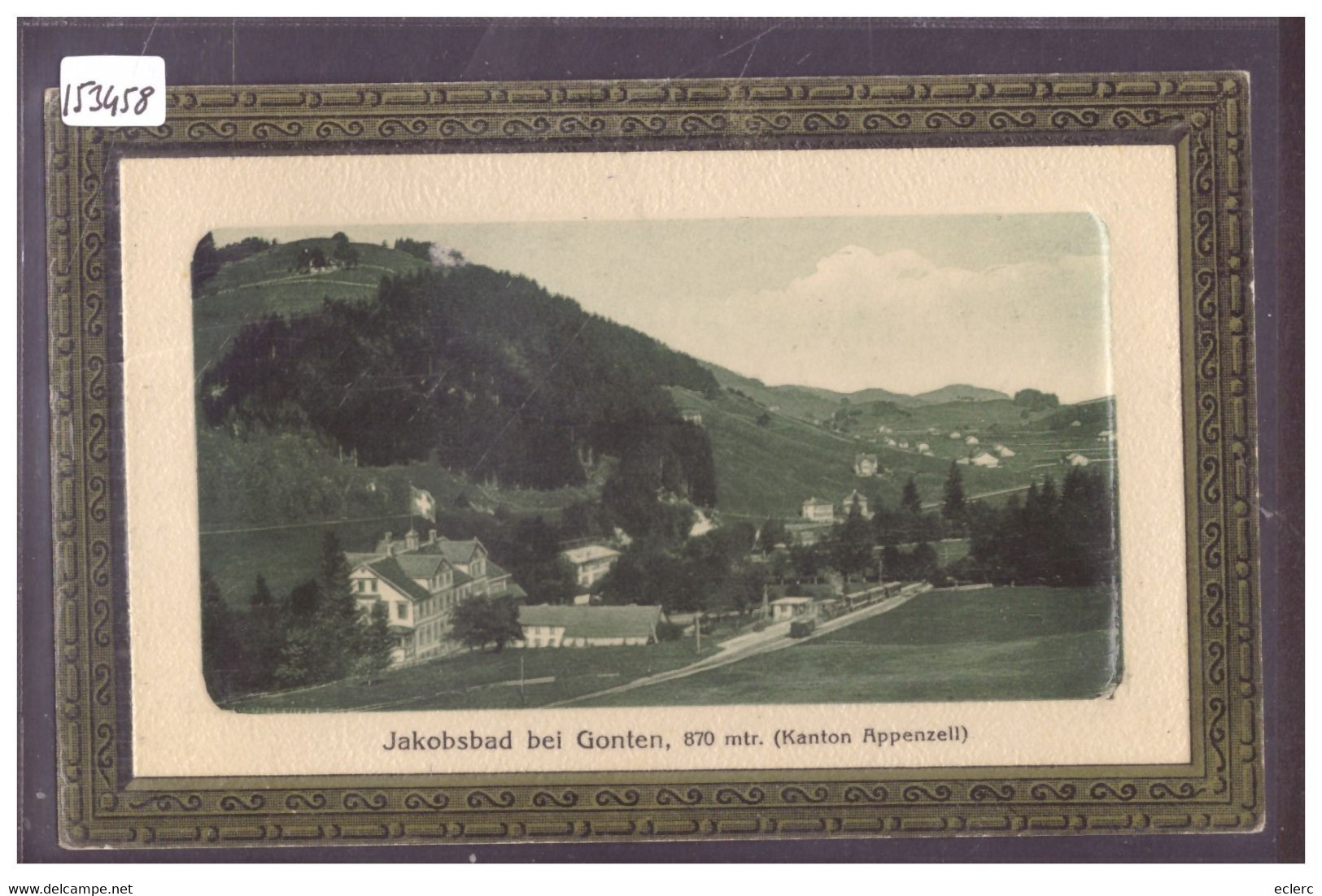 JAKOBSBAD BEI GONTEN - TB - Gonten