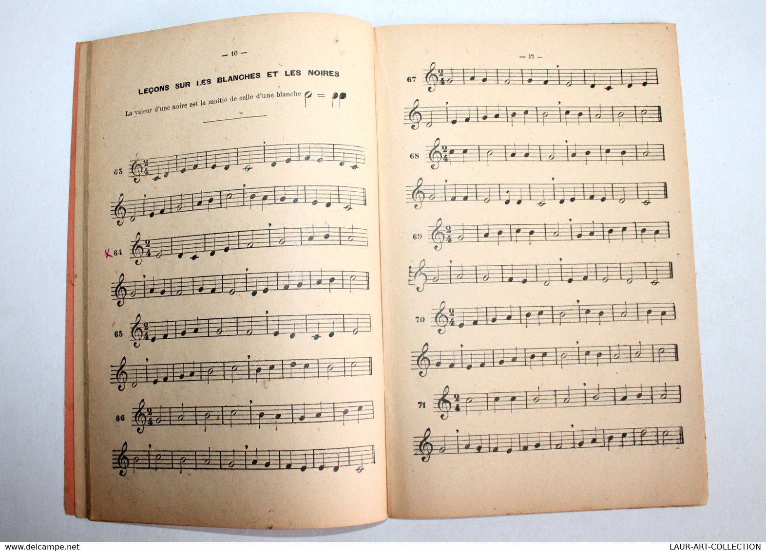 LE SOLFEGE DES ECOLES Par BAYER & DESPAGNE, COURS ELEMENTAIRE, ALPHONSE LEDUC Ed / ANCIEN LIVRE DE COLLECTION (2301.424) - Opera