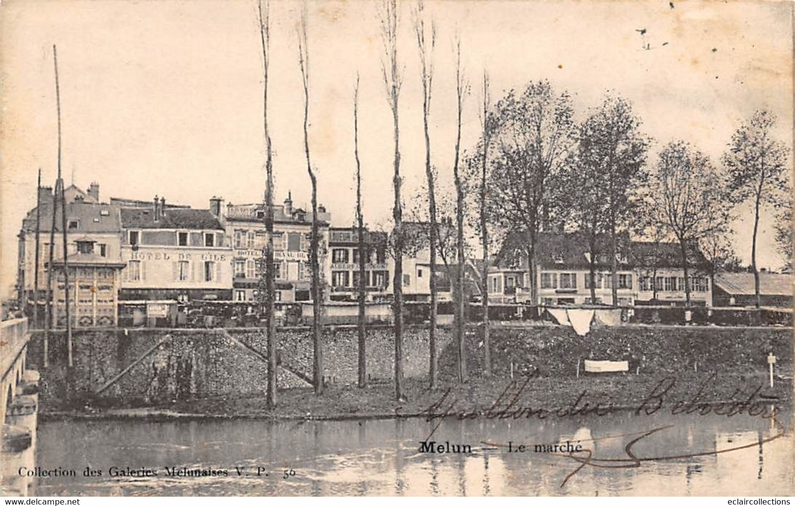 Melun           77          Le Marché              (voir Scan) - Melun