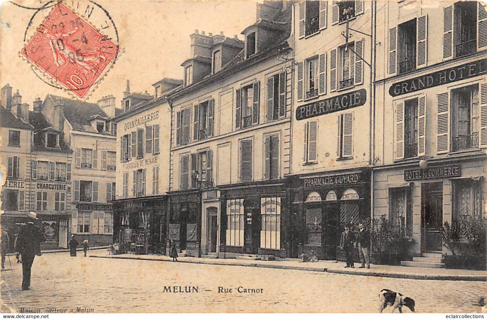 Melun           77          Rue Carnot Pharmacie Guyard        (voir Scan) - Melun