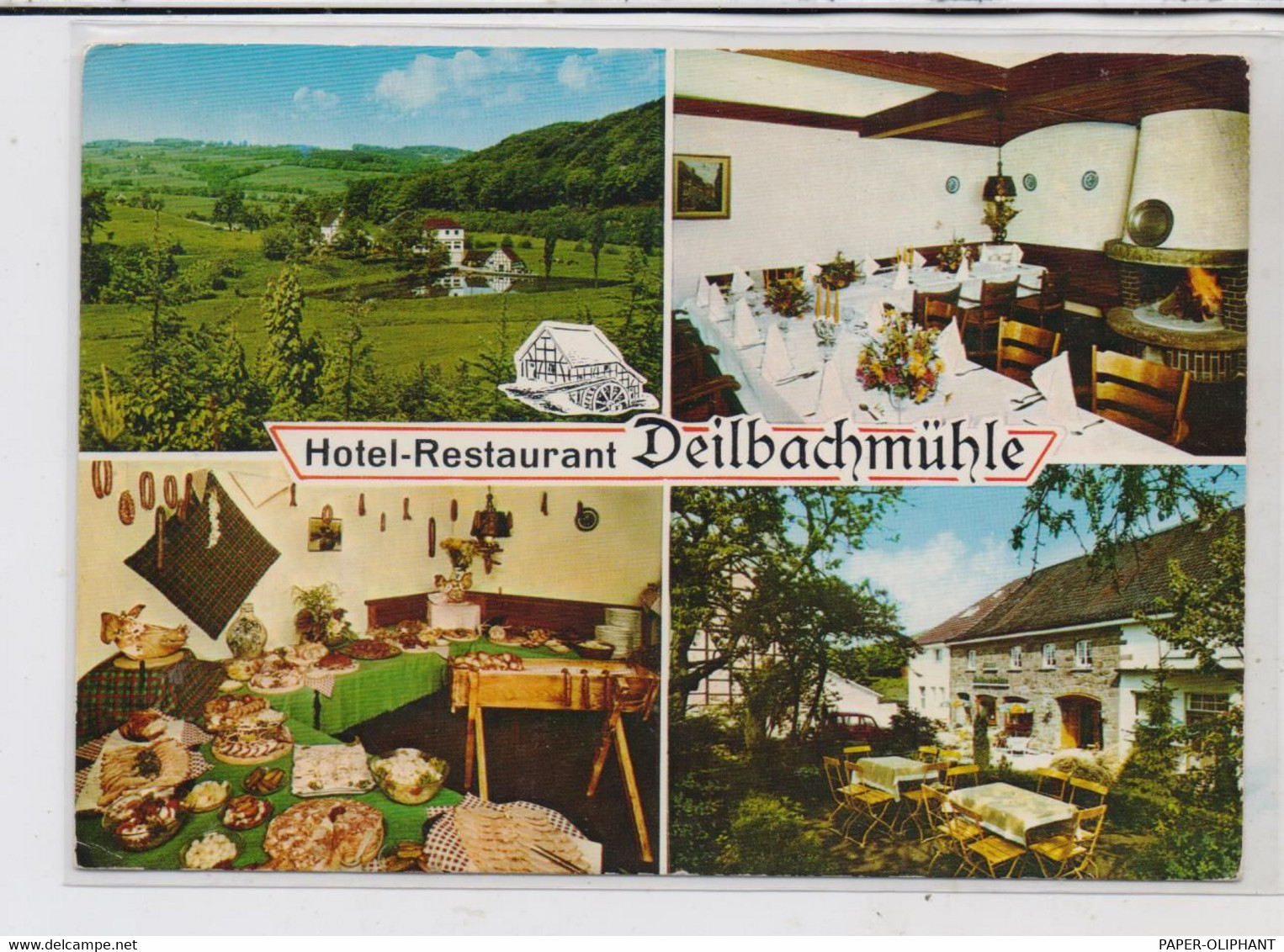 5620 VELBERT - NEVIGES, Hotel - Restaurant Deilbachmühle - Velbert
