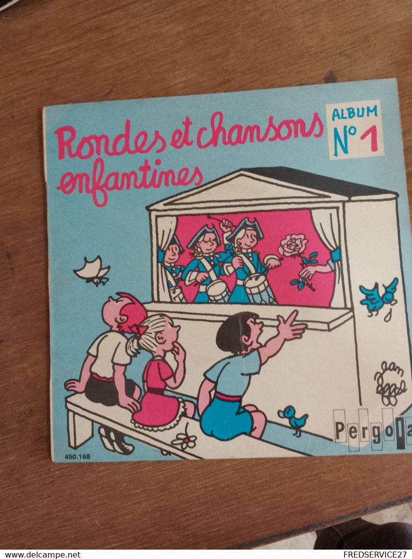 78 //   RONDES ET CHANSONS ENFANTINES  / ALBUM N°1 - Niños