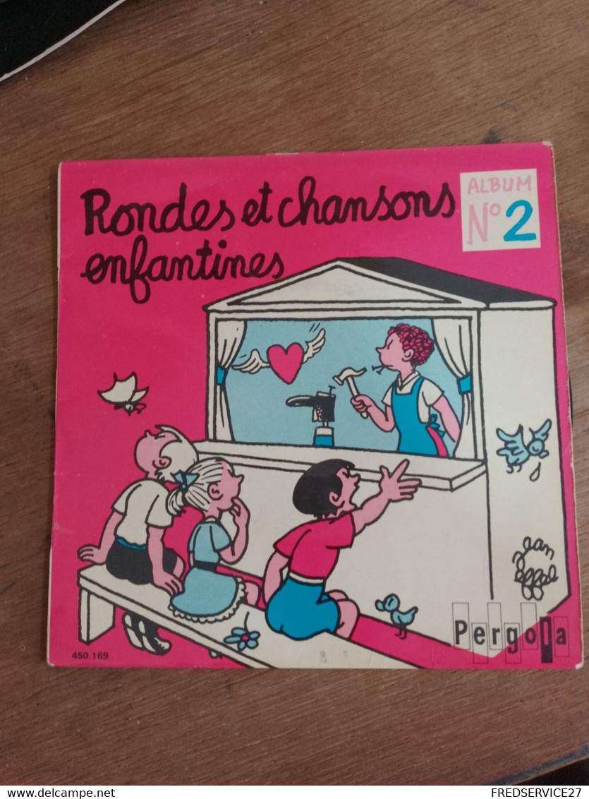 78 //   RONDES ET CHANSONS ENFANTINES  / ALBUM N°2 - Niños