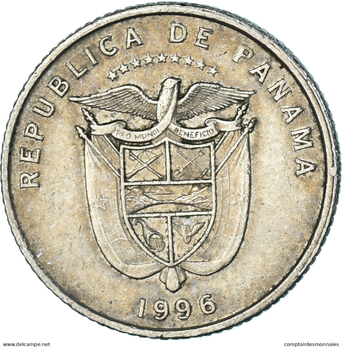 Monnaie, Panama, 1/10 Balboa, 1996 - Panama