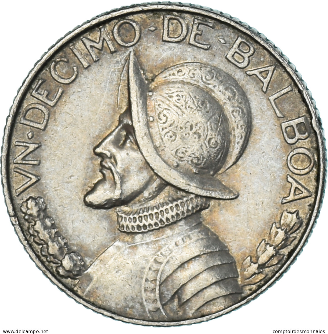 Monnaie, Panama, 1/10 Balboa, 1996 - Panamá