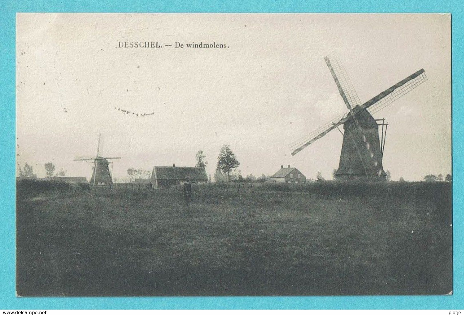 * Dessel - Desschel (Antwerpen - Anvers) * (Foto J. Meuleman Retie) Windmolens, Moulin à Vent, Muhle, Molen, TOP - Dessel