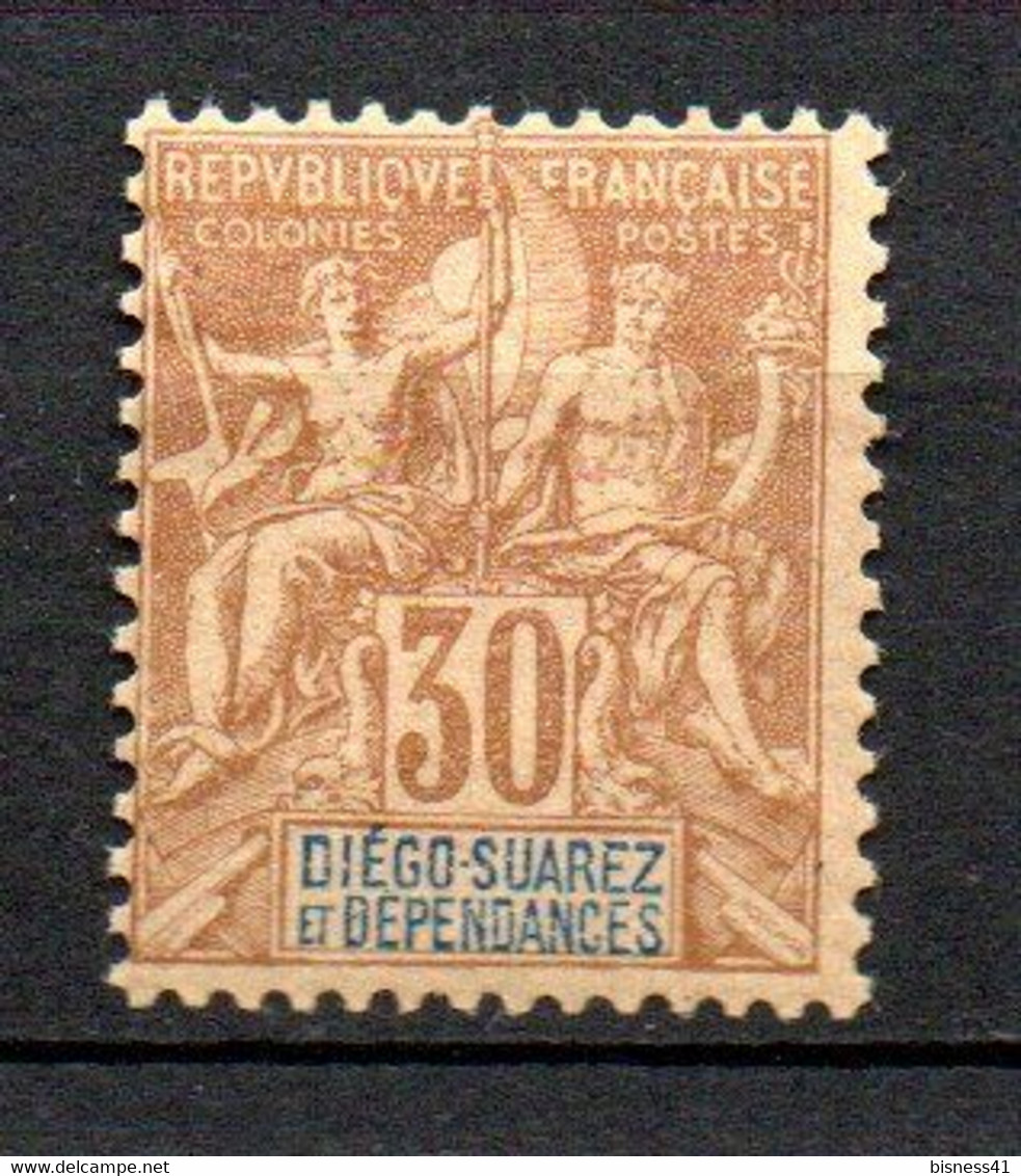 Col33 Colonie Diégo Suarez N° 33 Neuf X MH Cote : 30,00€ - Unused Stamps