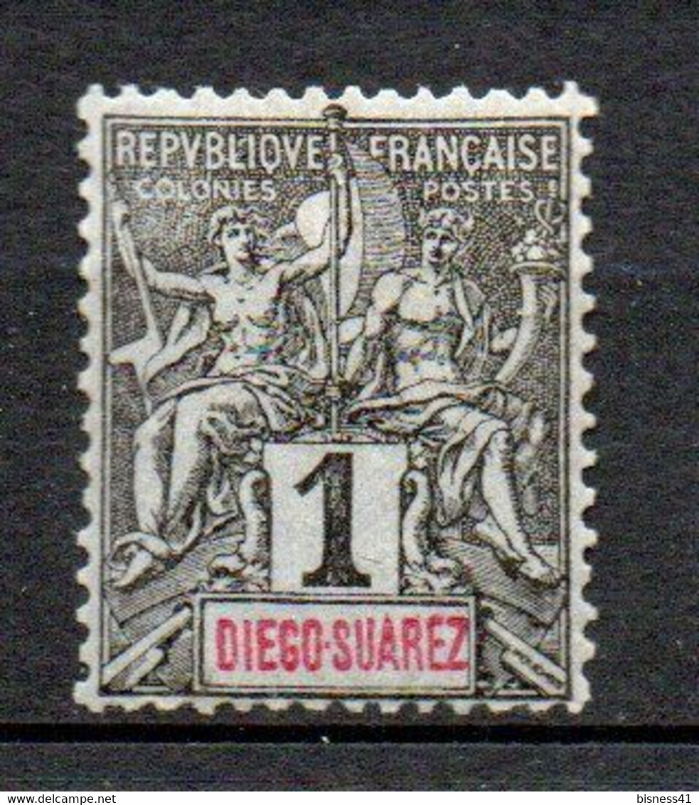 Col33 Colonie Diégo Suarez N° 38 Neuf X MH Cote : 2,50€ - Unused Stamps