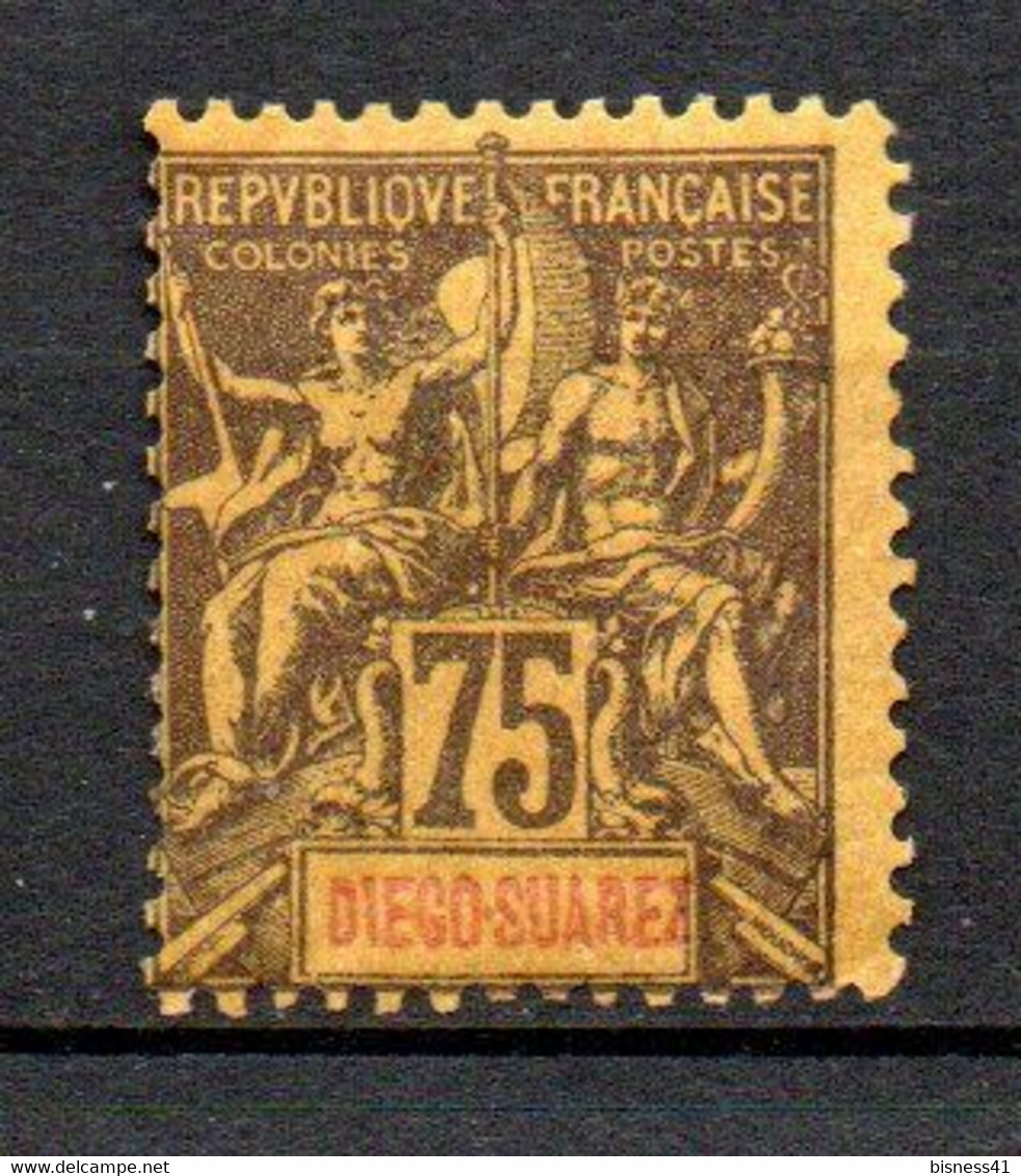 Col33 Colonie Diégo Suarez N° 49 Neuf X MH Cote : 14,00€ - Unused Stamps