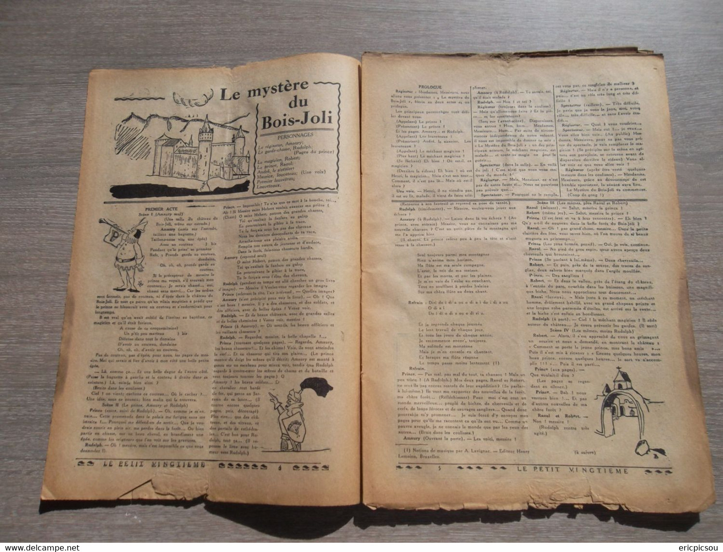 Le Petit Vingtième N14 ( 6 Avril 1939 ) - Hergé