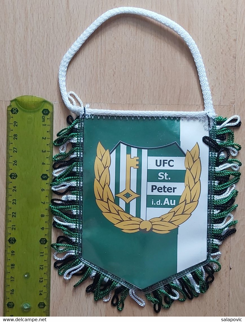 UFC Sankt Peter In Der Au Austria Football Soccer Club Fussball Calcio Futbol Futebol  PENNANT, SPORTS FLAG ZS 5/3 - Apparel, Souvenirs & Other