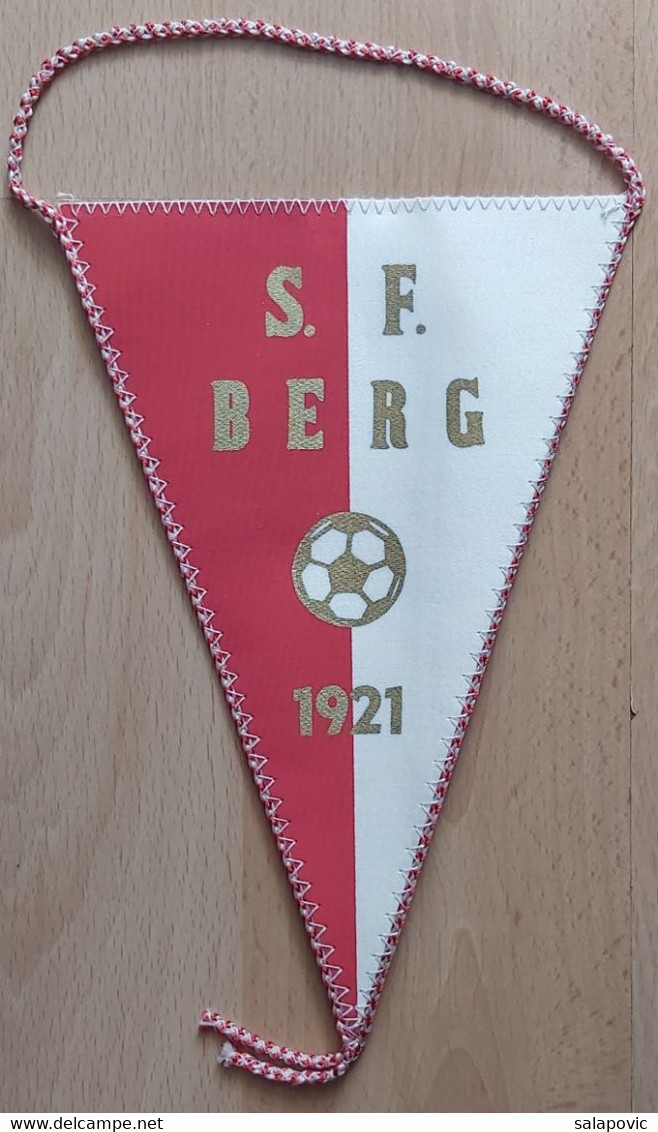 SF Berg Austria Football Soccer Club Fussball Calcio Futbol Futebol  PENNANT, SPORTS FLAG ZS 5/3 - Bekleidung, Souvenirs Und Sonstige