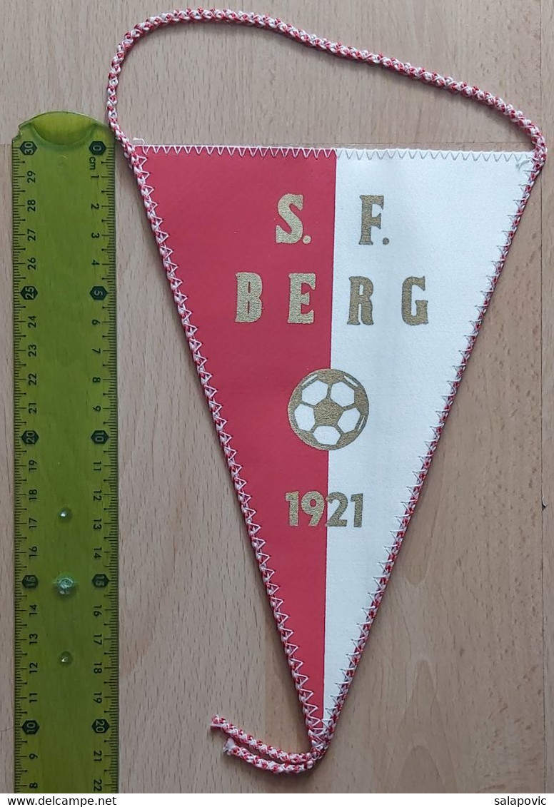 SF Berg Austria Football Soccer Club Fussball Calcio Futbol Futebol  PENNANT, SPORTS FLAG ZS 5/3 - Kleding, Souvenirs & Andere