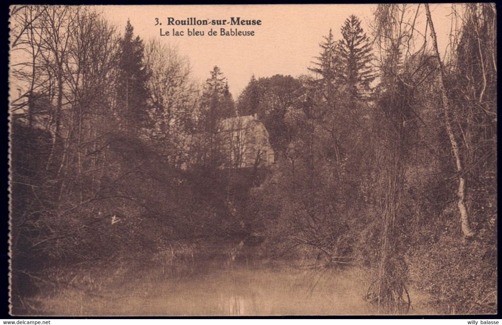 +++ CPA - ROUILLON Sur MEUSE - Le Lac Bleu De Bableuse  // - Anhée