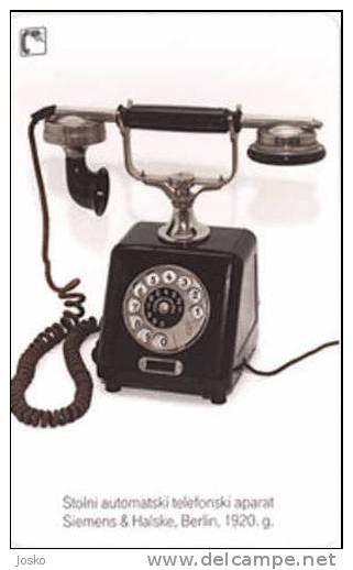 Old Telephone SIEMENS & HALSKE , Berlin 1920.  ( Kroatien ) Phone Telephones Phones Teléfono Telefon Telefone Telefoon - Telefoon