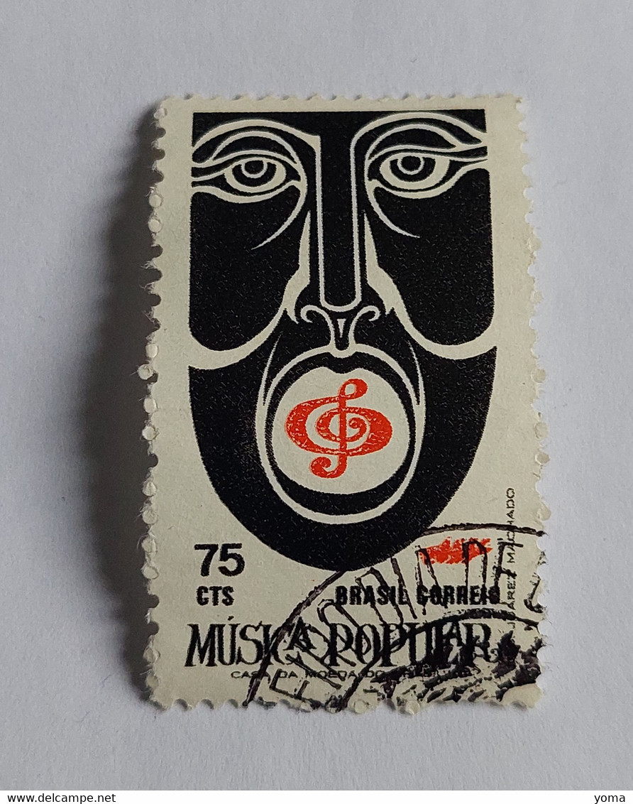 N° 1002       Musique Populaire  -  150 Ans Du Brésil - Used Stamps