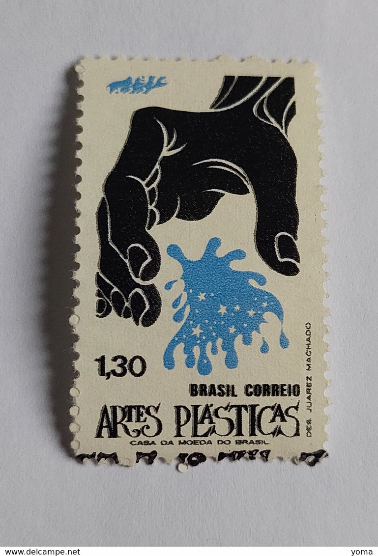 N° 1003       Arts Plastiques  -  150 Ans Du Brésil - Oblitérés