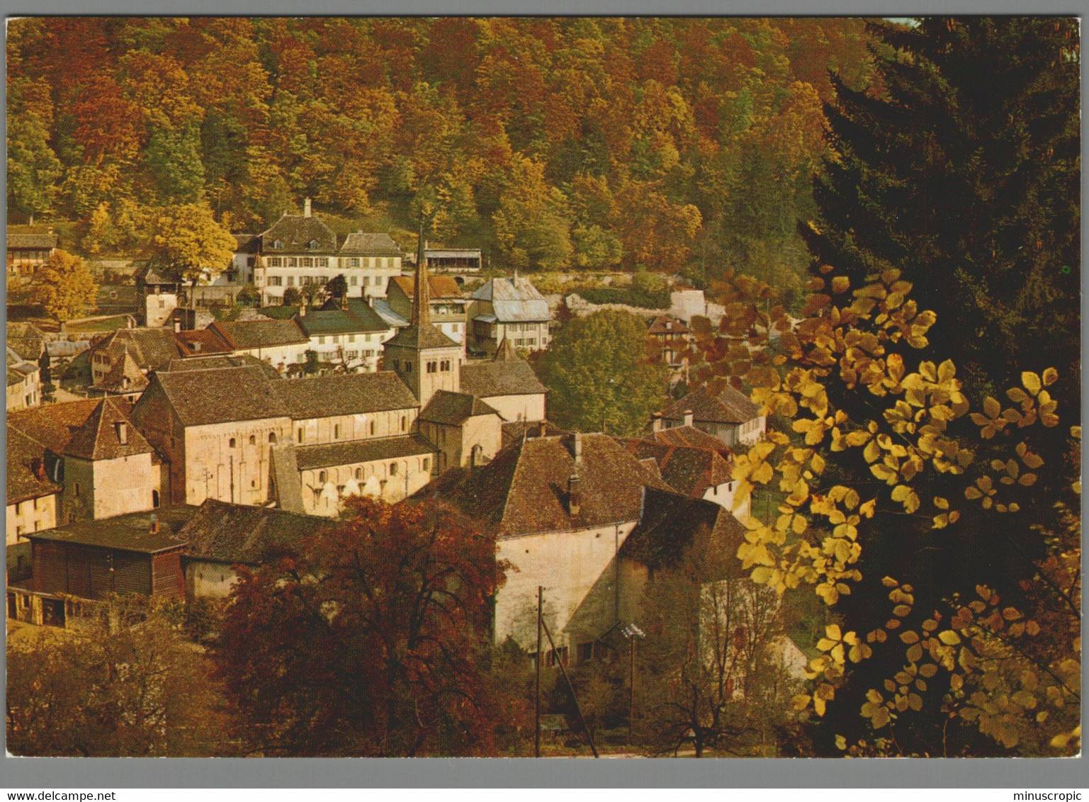 CPM - Suisse - Romainmôtier - Vue Générale - Romainmôtier-Envy