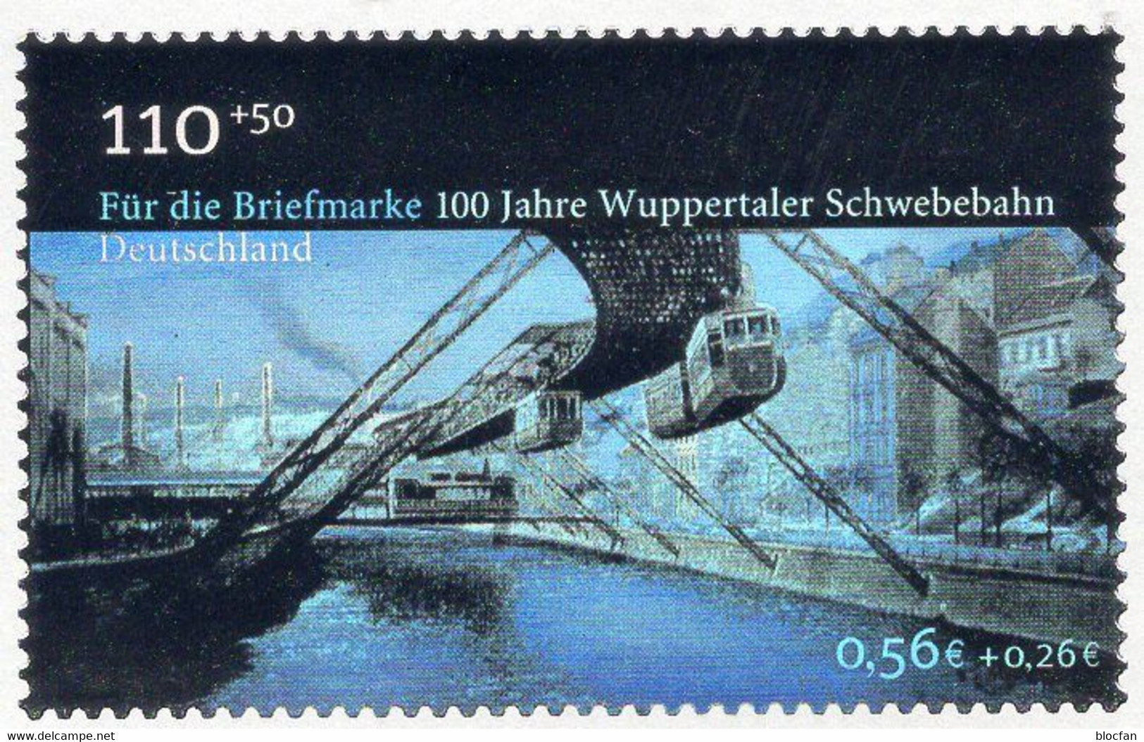 Hologramm Jahrbuch 2001 BRD 2171 SD-Block 24 ** 60€ Schwebe-Bahn Wuppertal Bloc EXPO M/s Black-print Sheet Ss Bf Germany - Hologramme