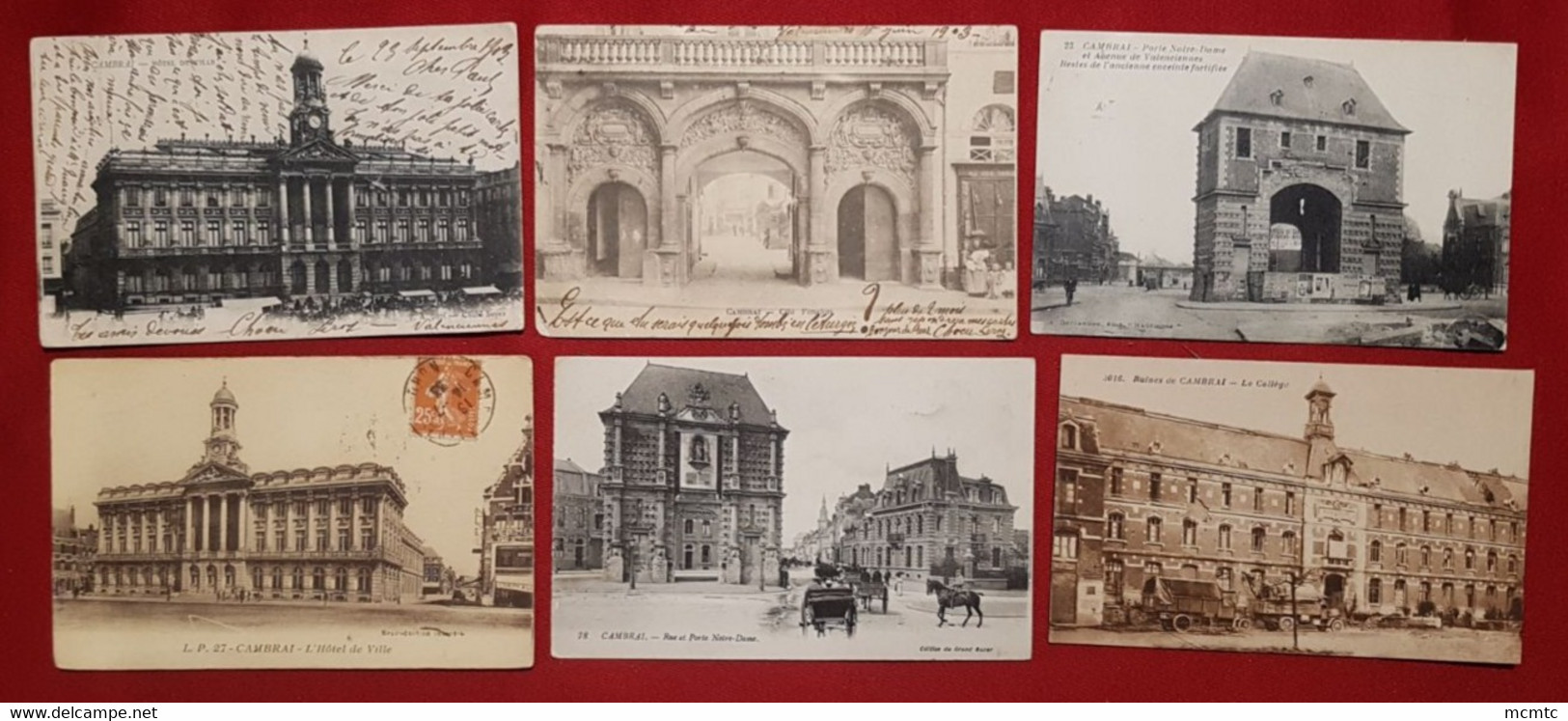 18 Cartes  -  Cambrai   -( 59. Nord) - Cambrai