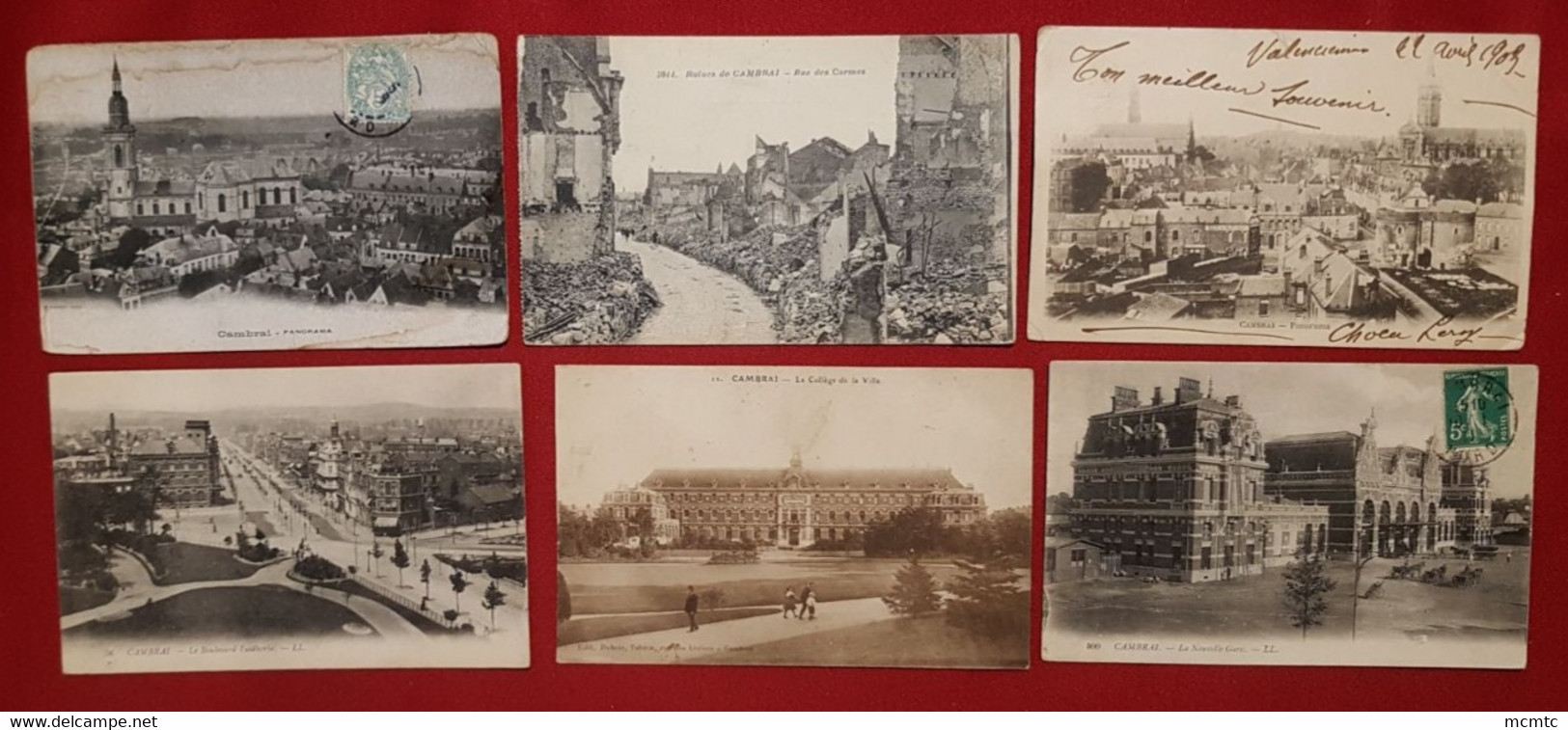 18 Cartes  -  Cambrai   -( 59. Nord) - Cambrai