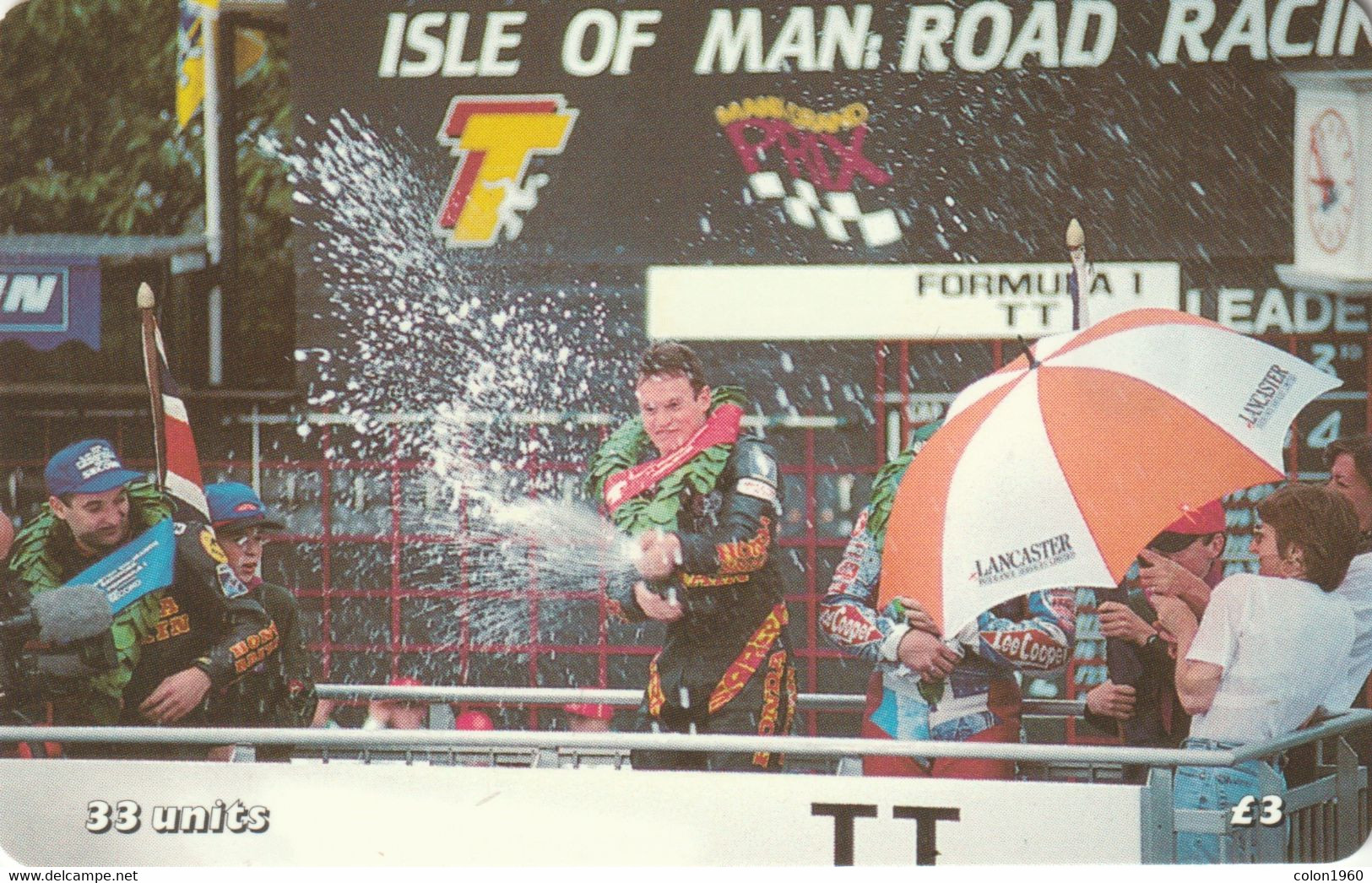 ISLE OF MAN. IM-TEL-0158. Acclaim The Winner. 2000-01. 10000 Ex. (030) - Eiland Man