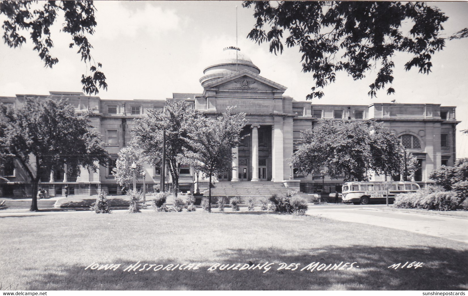 Iowa Des Moines The Iowa Historical Building 1951 Real Photo - Des Moines