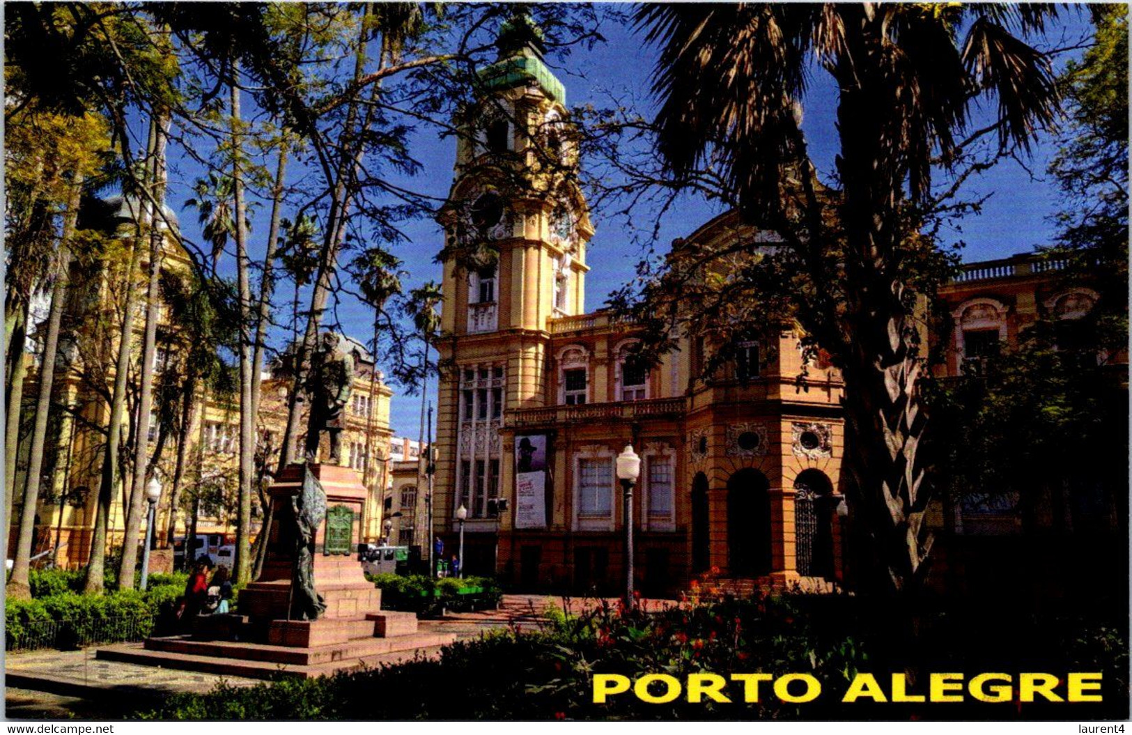 (2 P 10) Brazil (posted To Australia During COVID-19) Porto Alegre City Centre - Porto Alegre