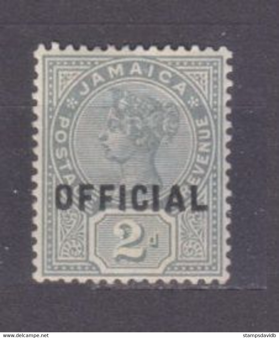1890 Jamaica D4 MLH Queen Victoria - Overprint 9,00 € - Unused Stamps