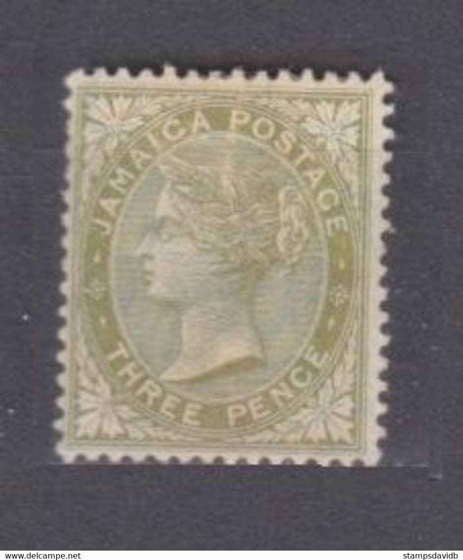 1885 Jamaica 22 MLH Queen Victoria - Unused Stamps