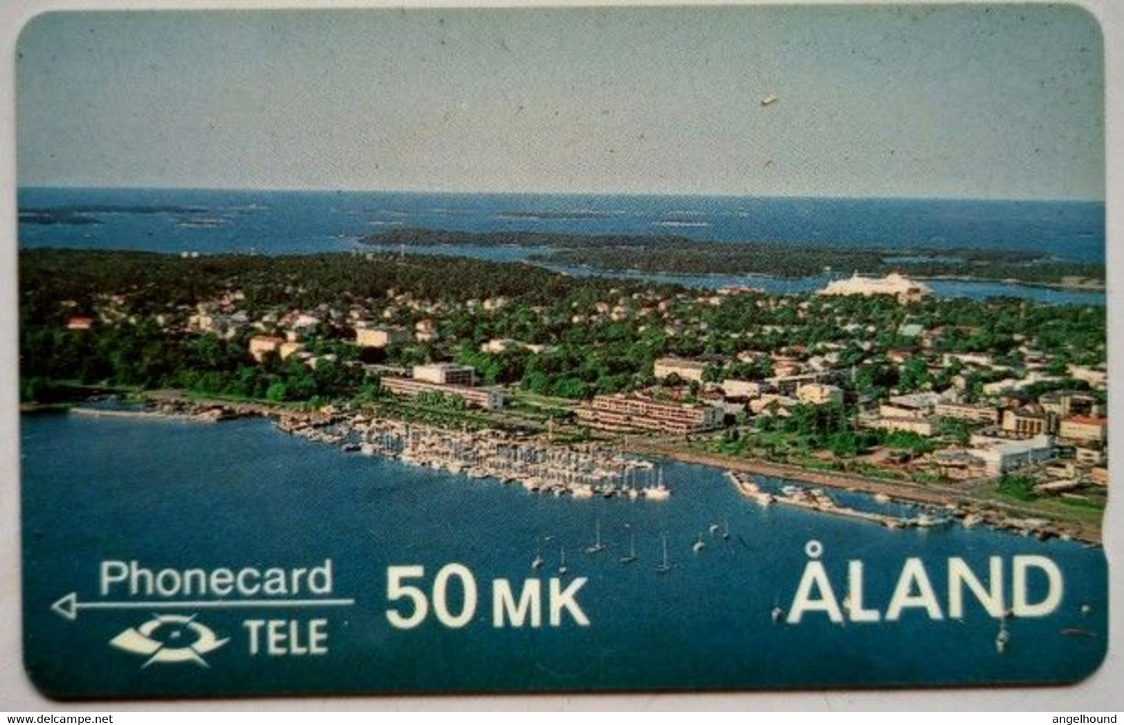 Aland 50MK 2FIND " View Over The Eastern Harbour Of Mariehamn " - Aland