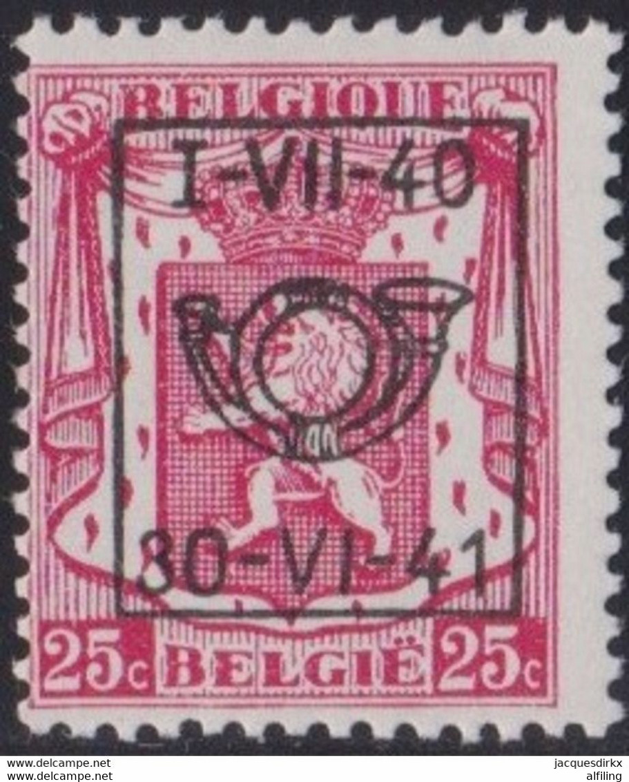 PRE 451 **  Cote 35.00 - Typo Precancels 1936-51 (Small Seal Of The State)