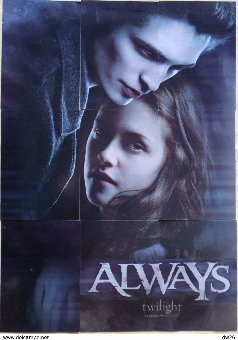 Puzzle 9 Pièces: Affiche Du Film Always Twilight (La Fascination, Série Américaine Sur Netflix) Produit Par Topps - Afiches & Pósters