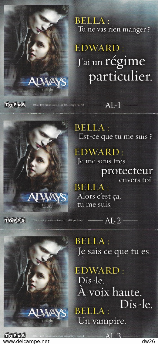 Puzzle 9 Pièces: Affiche Du Film Always Twilight (La Fascination, Série Américaine Sur Netflix) Produit Par Topps - Posters