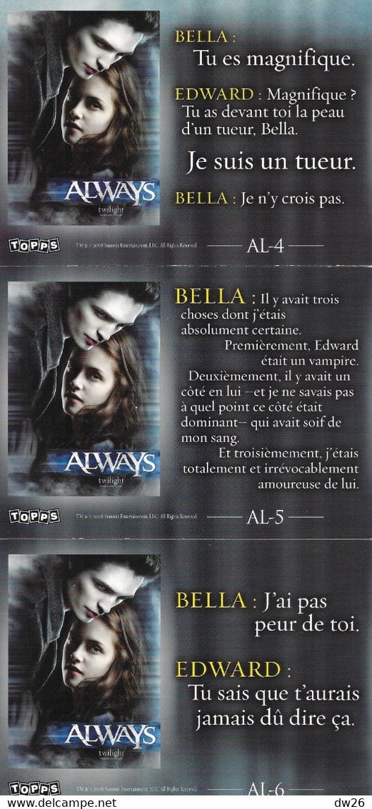 Puzzle 9 Pièces: Affiche Du Film Always Twilight (La Fascination, Série Américaine Sur Netflix) Produit Par Topps - Afiches & Pósters