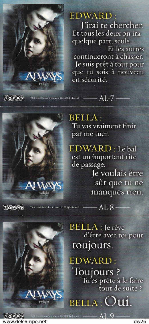 Puzzle 9 Pièces: Affiche Du Film Always Twilight (La Fascination, Série Américaine Sur Netflix) Produit Par Topps - Plakate & Poster