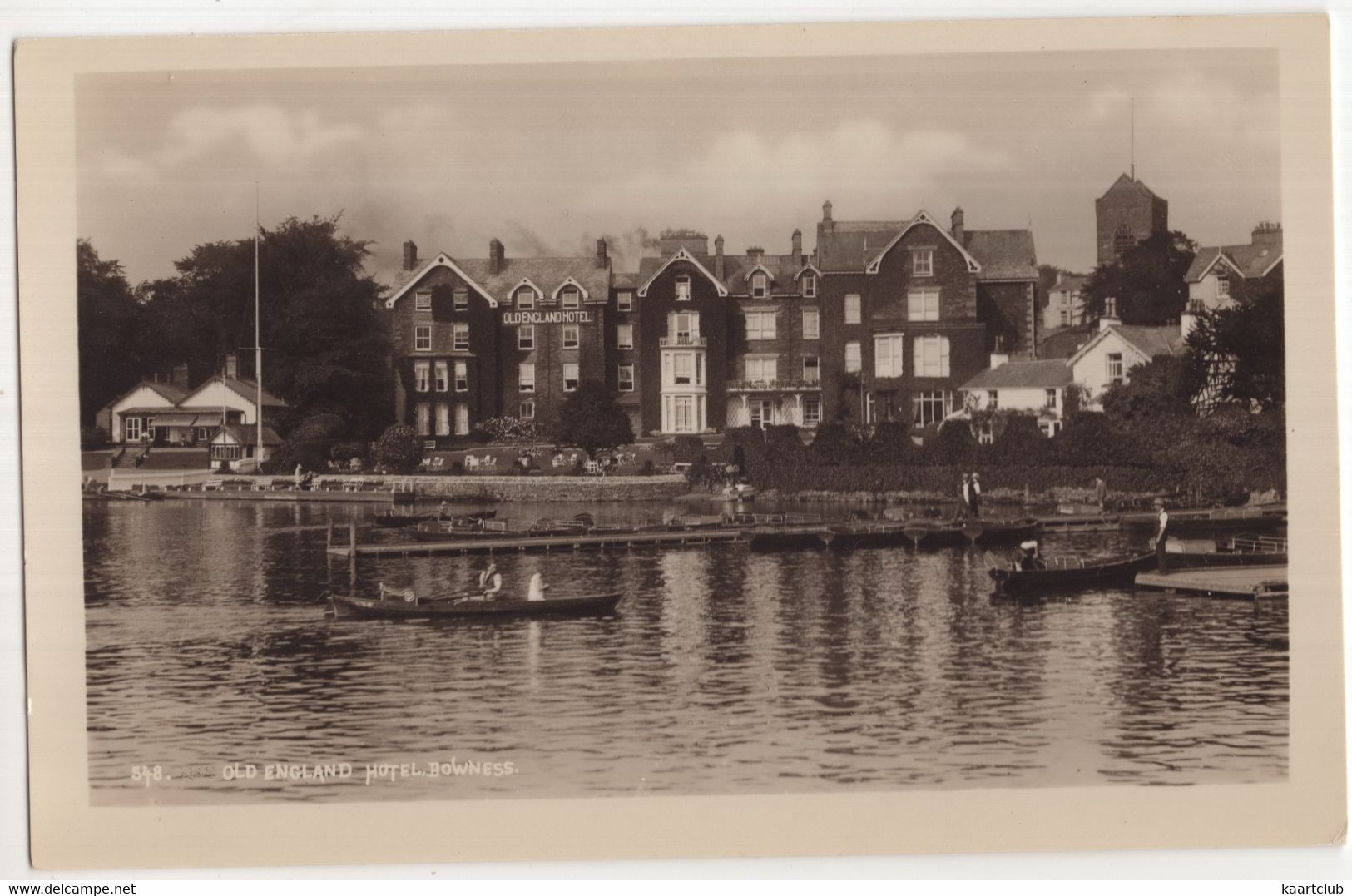 548. 'Old England' Hotel. Bowness. - (England, U.K.) - Windermere