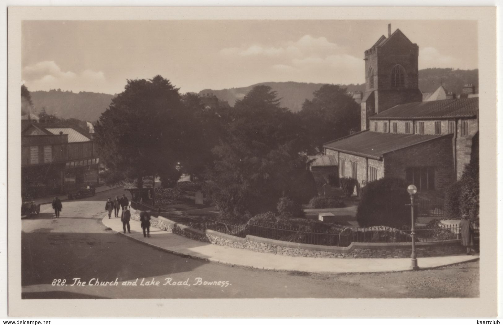 828. The Church And Lake Road, Bowness. - (England, U.K.) - Windermere