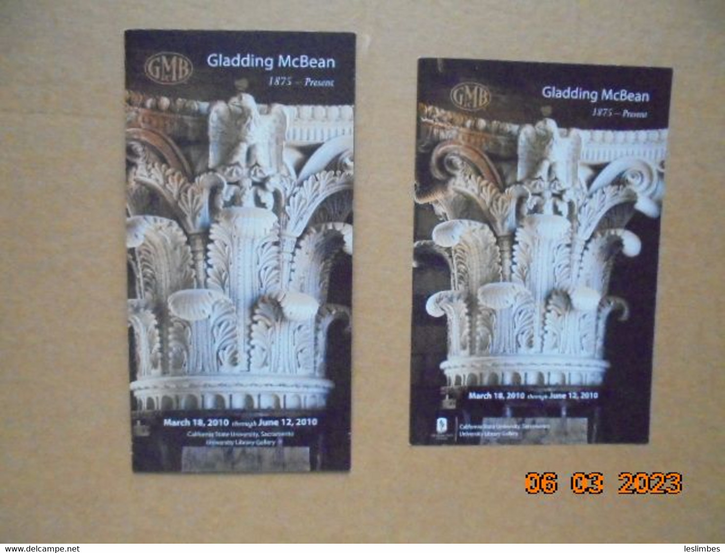 Gladding McBean 1875 - Present. CSUS University Library Gallery, March 18 - June 12, 2010 - Autres & Non Classés