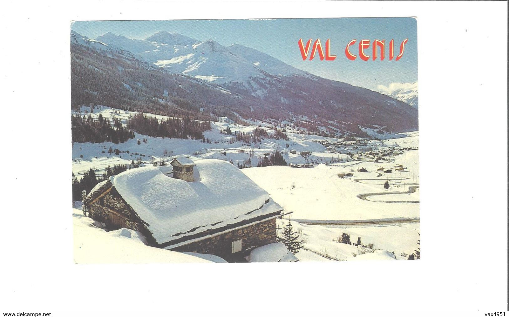 VAL CENIS LANSLEVILLARD  VUE GENERALE      ****   RARE     A  SAISIR **** - Val Cenis