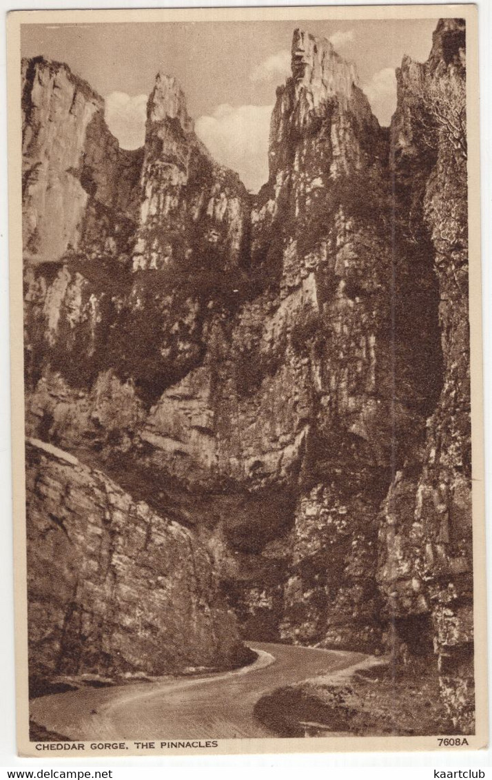 Cheddar Gorge. The Pinnacles  - (England, U.K.) - Cheddar