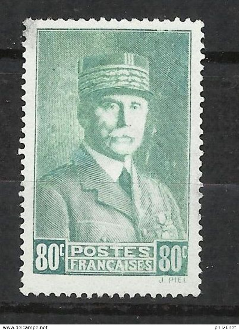 France  N°  471  Vert     Neuf ( * )    B/TB    Voir Scans  Soldé  ! ! ! - Ongebruikt