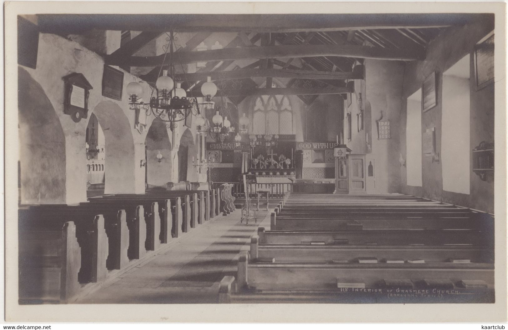 115. Interior Of Grasmere Church - (England, U.K.) - Grasmere