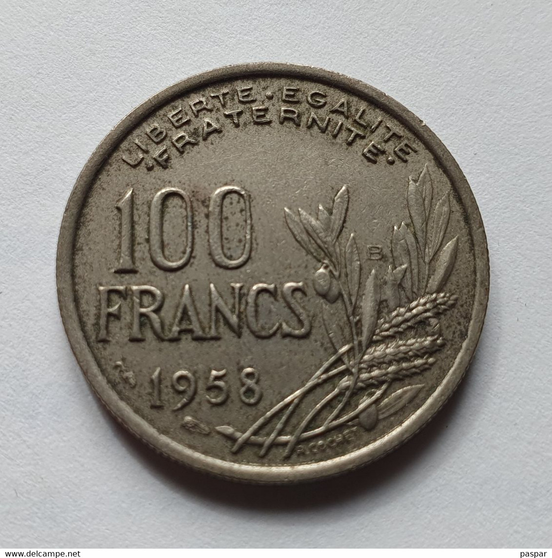 100 Francs Cochet 1958 B - Gad 897 - 100 Francs