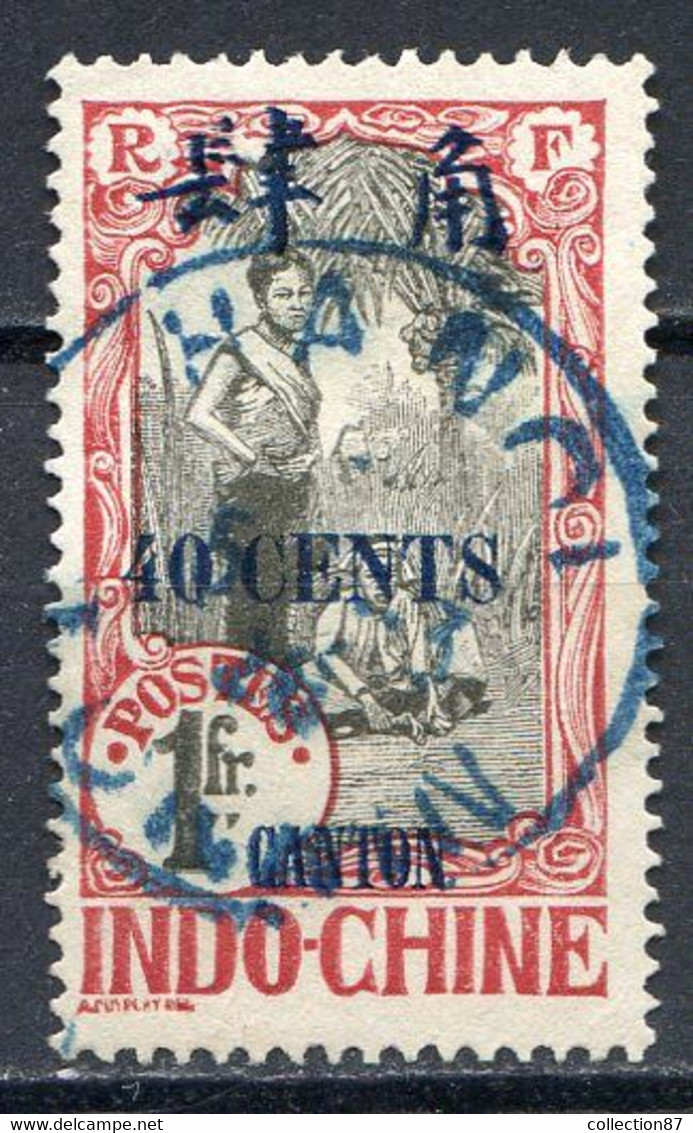 Réf 55 CL2 < -- CANTON < Yvert N° 80 Ø Beau Cachet Hanoi Tonkin 1920 < Oblitéré Ø Used - Usados